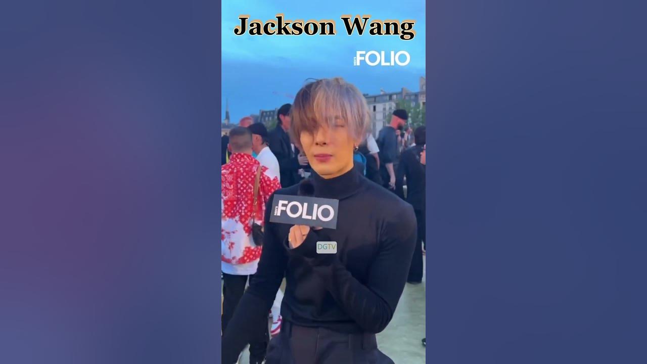 Jackson Wang and BamBam reunite at fashion show