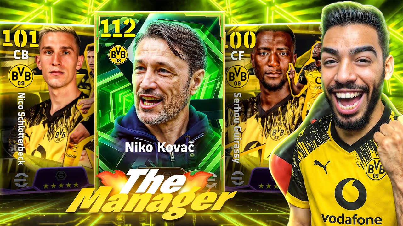 I BOUGHT BORUSSIA DORTMUND PACK 🔥 NIKO KOVAČ  🔥 eFootball 26 mobile 