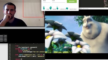 Controlling VLC player with gestures using Python, Flask, OpenCV and Electron Framework