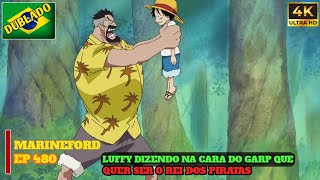 🇧🇷 O Treinamento Do Luffy Com Garp Marineford Dublado