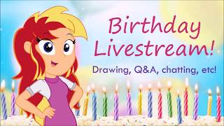 Come join my Birthday Livestream!