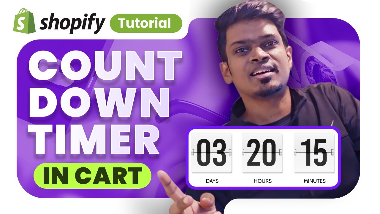 How to add a Count Down Timer in your cart: Shopify Turorial