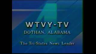WTVY (CBS, Now CBS/MyNetworkTV) Station ID 1993