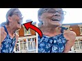 Karen was caught disrupting her neighbor’s wedding