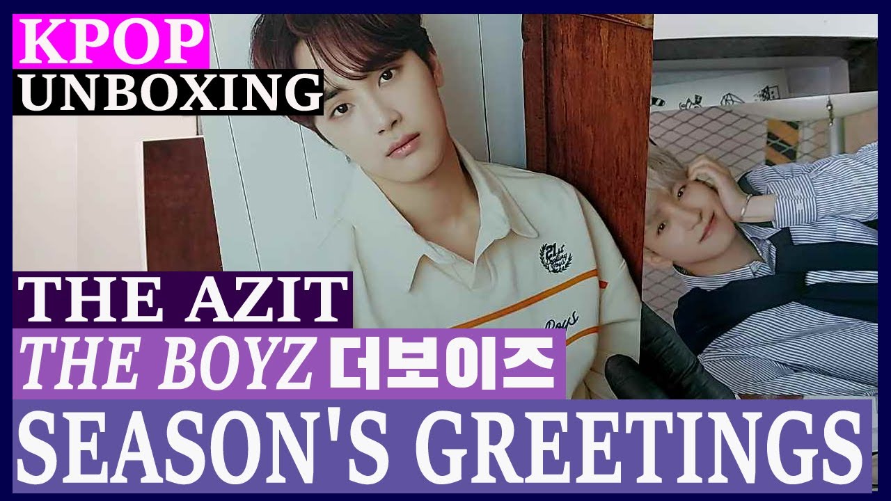 Unboxing THE BOYZ [2020 SEASON'S GREETINGS] (THE AZIT) 더보이즈 Kpop ...