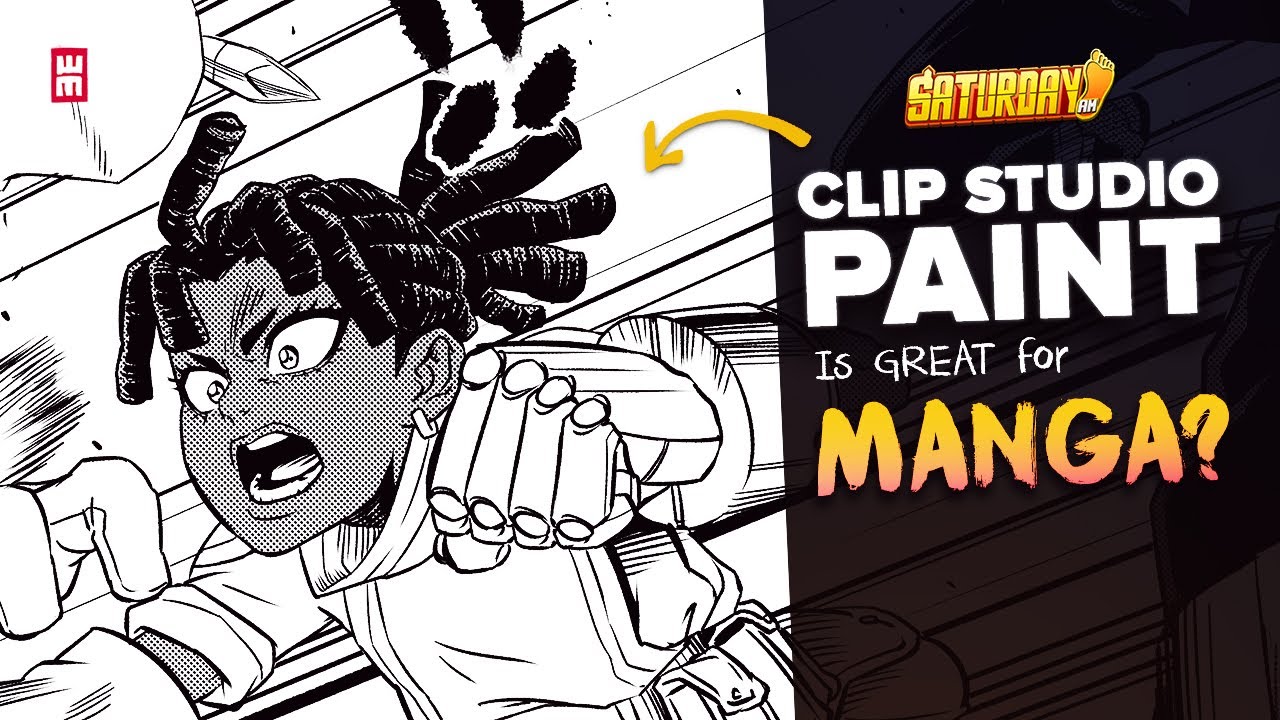 Clip Studio Paint Is Great For Making Comics How To Draw A Manga Page Youtube