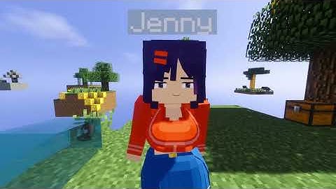 I Gave Jenny Tyan 100 Diamonds in Minecraft Skyblock... Her Reaction SHOCKED Me!