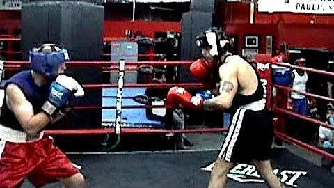 ED PAULIS / JULIAN DRABIK : BOXING @ GLEASON'S GYM...