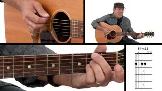 Video thumbnail of "Singer & Songwriter Chords - F#m11"