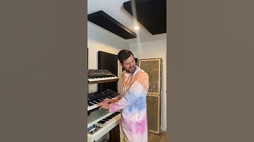 Actual footage of me in the studio recording my new song “Reaching Out” 🙏