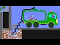 【Algodoo】Septic tank truck & Recycle　バキュームカーでリサイクル