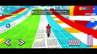 🏍️ Mega Ramp Stunt Bike Game 🔥 Impossible Sky Tracks & Crazy Bike Stunts | Android Gameplay screenshot 4