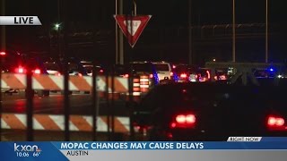 MoPac lane changes causing big delays