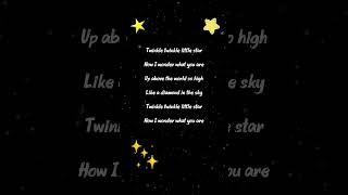 Twinkle Twinkle Little Star 🌟 | Nursery Rhymes for Kids | Baby Classes Lullaby 💤