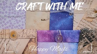 ASMR Crafting | Happy Mail Folders & Pockets