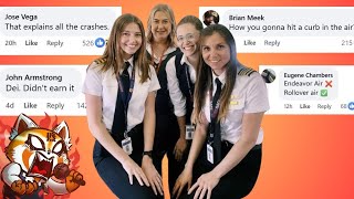 "When DEI besomes DIE" • Toronto Delta crash ✈️💥 • Mean Comment Section Song