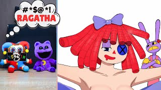 Pomni & CatNap REACT to The Amazing Digital Circus Animations & Memes | Funny Compilation # 75