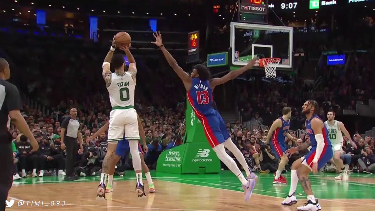 Tatum's 38 points help Celtics roll past Pistons