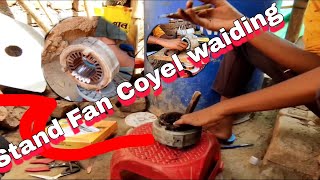 Stand Fan Coyel Waiding 24 Solet / 4 wair connection / Single phage Connection _Technology _Tech