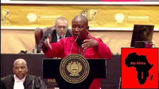 Julius Malema Insist Why The Speaker Of Parliament Must GO!