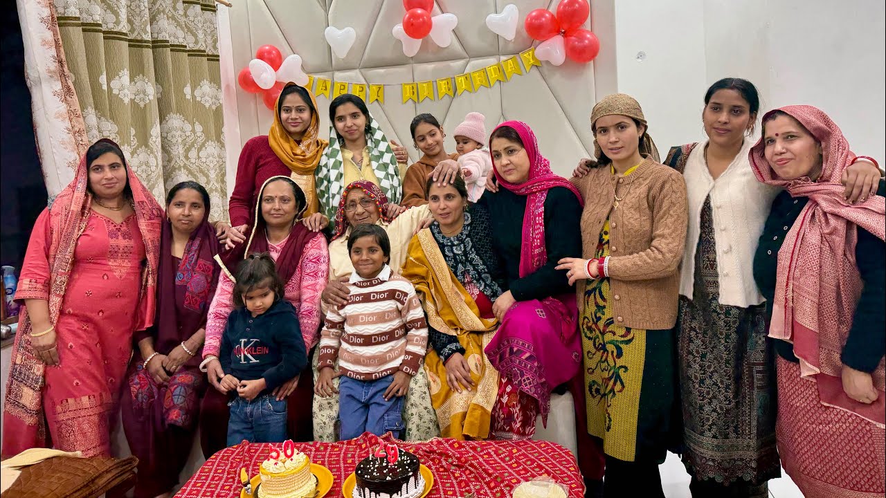 Happy new year To All /Choti se Birthday Party🎉🎂