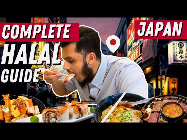 COMPLETE JAPAN HALAL FOOD GUIDE (Watch before your trip!) | 1000s' of restaurants available! class=