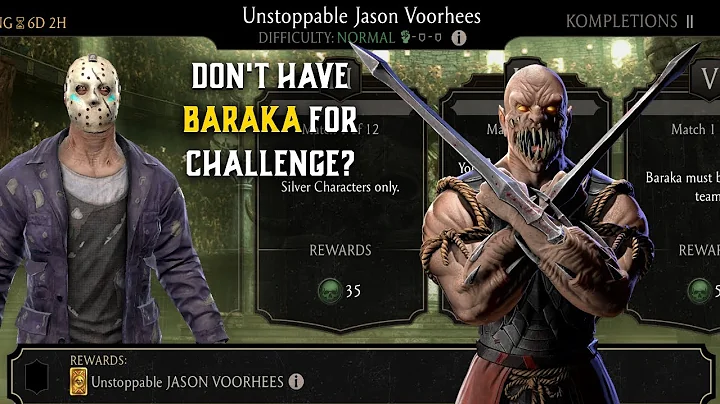 Don't have a Baraka for Jason Challenge? what i ca...