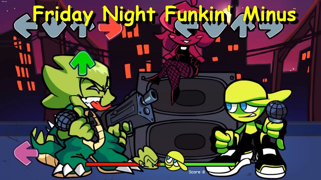 Friday Night Funkin' Minus (.FLA FILES) [Friday Night Funkin'] [Mods]
