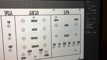 Desiging the Eurorack Skynth Panel In Illustrator