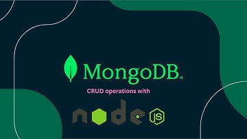 CRUD operations with MongoDB and Node.js