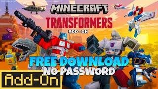 Transformers Addon minecraft bedrock free download screenshot 2