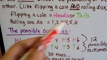 Grade 7 Math #12.3a, Calculate experimental probability of compound events