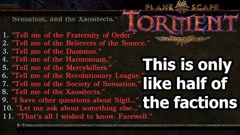 Fierce Contention For Longest-Winded NPC | Planescape: Torment (22)