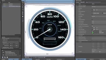 Getting Started with GL Studio: Instrument Cluster Speedometer