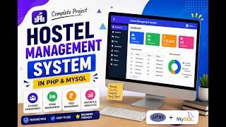Hostel Management System in PHP & MySQL with Source Code