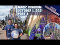 Part 2 - Magic Kingdom on October 1, 2021 - Disney Enchanted - Walt Disney World 50th Anniversary