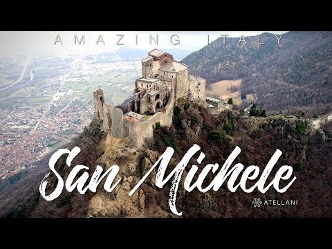 Sacra di San Michele Abbey In Piemonte Italy | FPV UHD 4K Drone Film