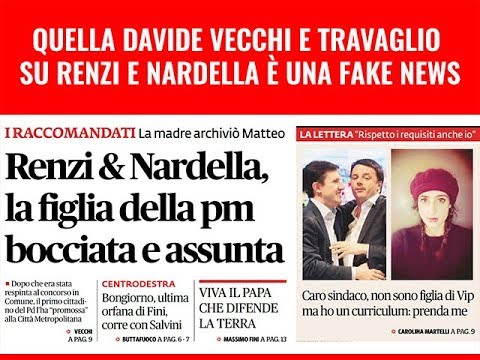 Perchè quella Davide Vecchi e Travaglio su Renzi e Nardella è ...