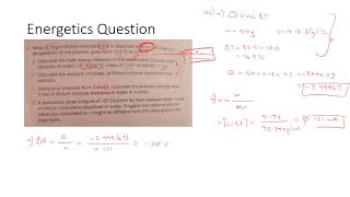 IGCSE CHEMISTRY- ENERGETICS EXAM STYLE QUESTION WALKTHROUGH