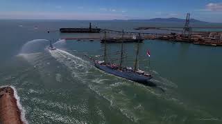 Download Lagu Indonesian Tall Ship KRI Bima Suci Departing Townsville 31.08.22 MP3