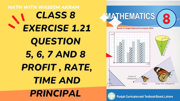 Class 8 Math new book Exercise 1.21 Question 5, 6, 7 and 8 Solution | Cl 8 chapter 1 Ex 1.21 Q No 5,