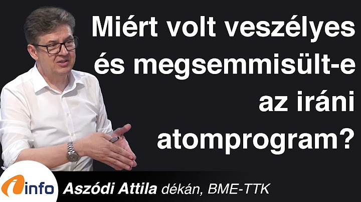 Miért volt veszélyes és megsemmisült-e az iráni atomprogram? Aszódi Attila, Inforádió, Aréna