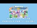 I BEAT THIS IN 5 SECONDS! 🏆 - How to Join and Win the Parkour Party in Heartopia