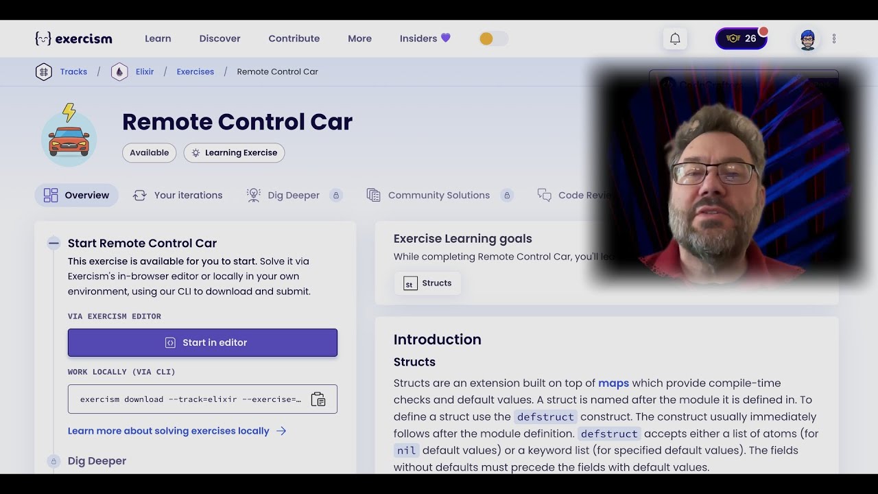 Remote Control Car: Elixir Structs Explained by NotebookLM - YouTube