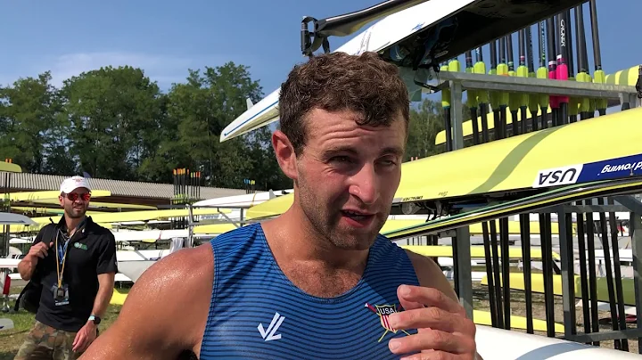 2019 WRC: Kevin Meador (M1x) Post-Repechage Interv...