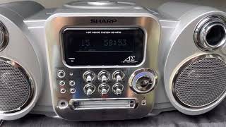 BOOMBOX SHARP รุ่น SD-KF20