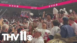 Razorbacks react following huge win against No. 6 Kentucky Wildcats
