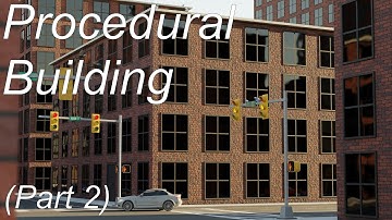 How to Make a Procedural Building in Blender (Part 2) | Geometry Nodes Tutorial
