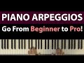 Piano Arpeggios Tutorial, From Beginner to Pro - 6 Patterns To Inspire Your Playing