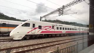 台鐵 1182次區間車 鶯歌-山佳-南樹林（側拍樹林調車場）-樹林 左側窗景